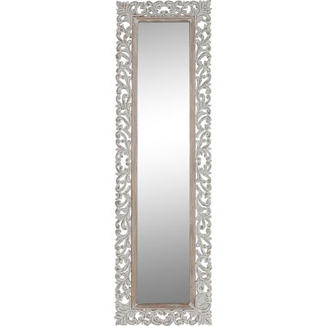 Espejo Mango Cristal 44X3X152 Decape Blanco (1/4)