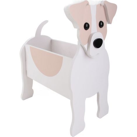 Pot de fleur chien mignon, pot de plante en forme de chien, contenant pour plantes en forme d'animal, pour extérieur intérieur