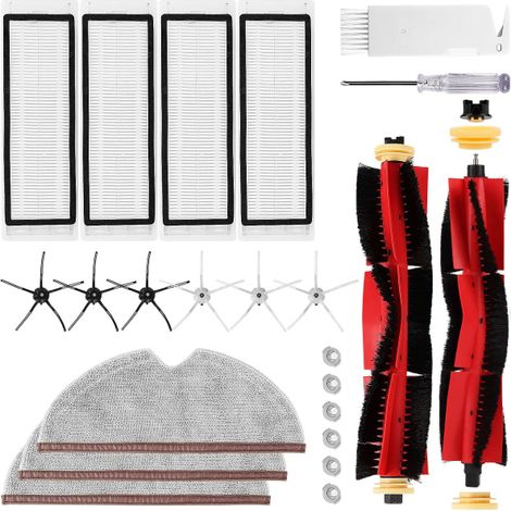 Accessoires Xiaomi Roborock S5/S6 robot aspirateur, kit 23 pièces de rechange (1/5)
