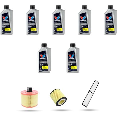 Kit tagliando 3 FILTRI e 7L OLIO compatibile con Bmw serie 3 (E90,E91,E92,E93) 325i 160kw dal 2005 (1/5)
