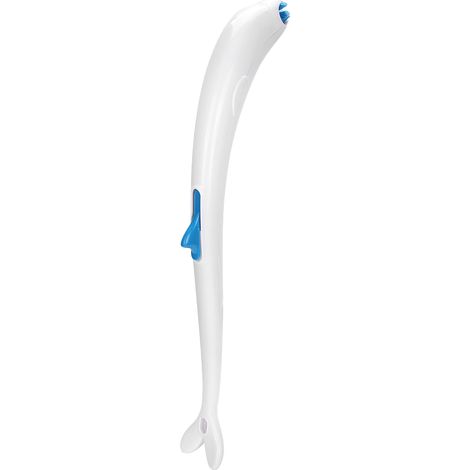 Système de nettoyage de toilettes jetables : kit de brosses de toilettes jetables avec 12 recharges jetables. (1/5)