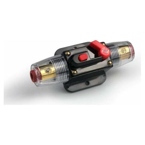 20A Auto Disjoncteur Protection De Voiture 12V - 24V DC avec Commutateur Manuel De Réinitialisation De Fusible (1/5)