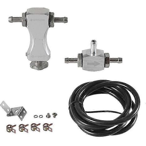 Contrôleur de suralimentation turbo modifié pour voiture, régulateur de pression en aluminium pour turbocompresseur, purge d'essence réglable (1/5)