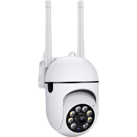 CaméRas de SéCurité ExtéRieures, Wi-Fi 2,4 GHz pour la à Domicile, Surveillance DôMe 1080P, vue 360°, Audio Bidirectionnel (1/4)