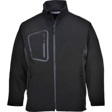 Giacca Softshell Duo (3 strati) | Black - Medium - NEUTRO (SENZA PERSONALIZZAZIONE)