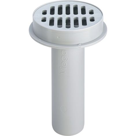 Viega Balkon-/Terrassenablauf Advantix 4942.5 in 70mm Kunststoff grau (1/2)