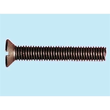 Viti per metallo a Testa Svasata Piana a croce - 3x10 mm. Conf. 500 Pz