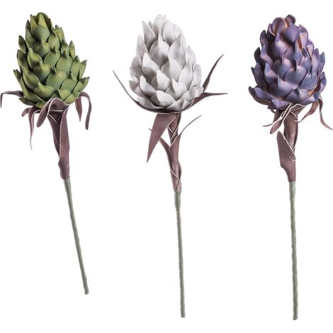 1 Pezzo Fiori Artificiali Decorazione Casa con Ramo Pitaya 90 cm 3 Colori (1/4)