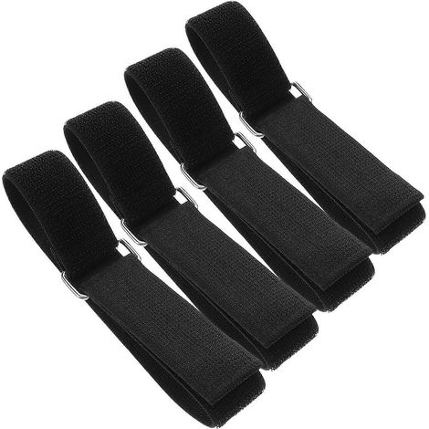 Sangles de pédales pour vélo elliptique adaptées aux seniors en salle de sport sangles rectangulaires réglables, mesurant 52,00 x 3,70 x 1,00 cm, pour la stabilité du pied 20 sangles par paquet. (1/5)
