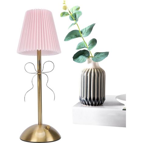 Lampe de Table Design Nœud Papillon Sans Fil Rechargeable LED (1/5)