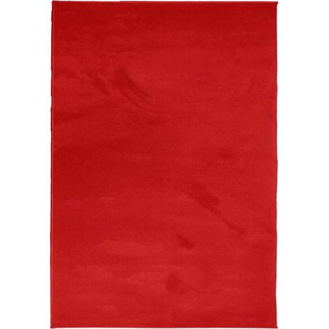 vidaXL Kurzfloriger Teppich OVIEDO rot 200x280 cm