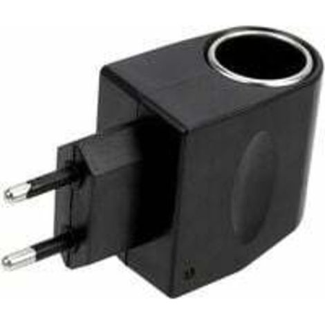 Convertisseur De Puissance De Voiture 220V à 12V,Adaptateur Secteur Allume-Cigare De Voiture Pour Alimentation Onduleur AC à DC Pour Voiture Van Camion éLectrique,RéGlementations EuropéEnnes (1/3)