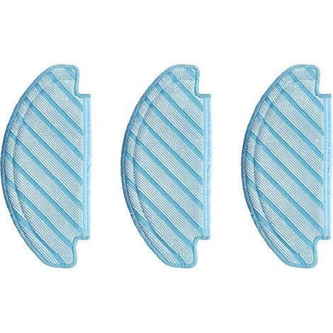 Enowelir Lot de 3 serpillères lavables et réutilisables pour Robot aspirateur DEEBOT OZMO T8 AIVI, N8, N8 Plus,N8 Pro, N8 Pro Plus, N10 Plus (1/4)