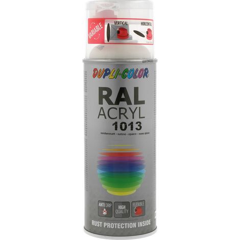 PEINTURE ACRYL RAL1013 BRILLANT 400ML DUPLI COLOR