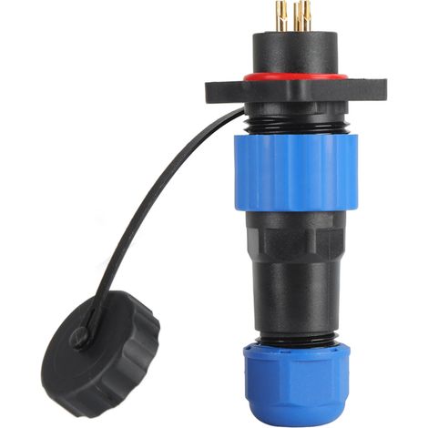 IP68 Wasserdichter Stecker, quadratischer Luftfahrt-Stromanschluss, Industrie-Terminaladapter SP163 Pin (380V 10A) (1/5)