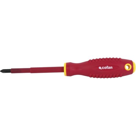 Destornillador electricista pozidrive aislados 1000 V 09508010 5 PZ-1 80