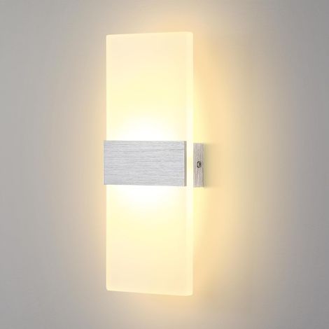 1pcs 6W 220V mur LED applique murale intérieure couloir lumière chambre couloir applique murale lumière chaude (1/5)