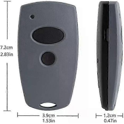 2x émetteur manuel de garage pour marantec d302/d304-868,d321/d323-868 , 868.3mhz jr2025032601287 (1/5)