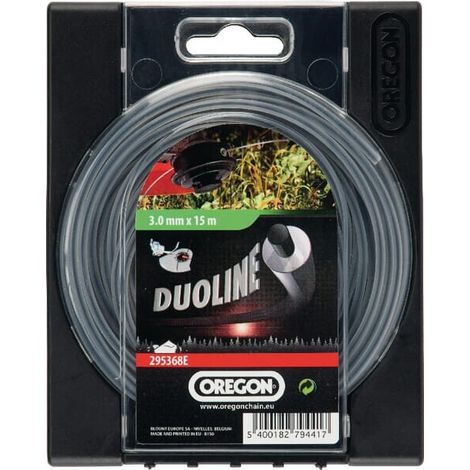 Oregon Duoline Freischneidefaden 3,0 mm Durchmesser, 15 m Länge