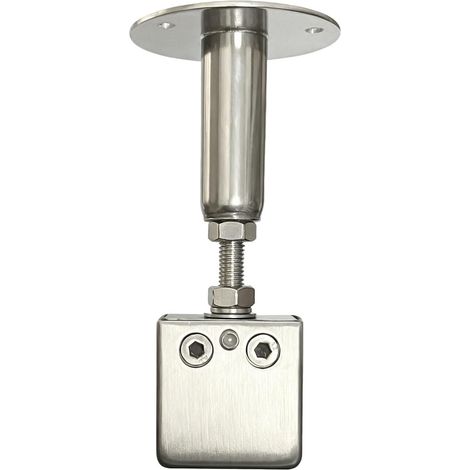 Barre de support en acier inoxydable pour paroi douche, pince (1/5)