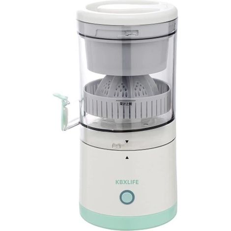 Presse-agrumes sans fil lent - Extracteur de fruits - Presse-agrumes portable - Blanc (1/4)