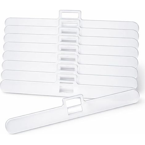50 Vertical Blind Top Hangers for 89 mm (3.5 Inch) Slats, White,Spare Parts For Repair (1/5)