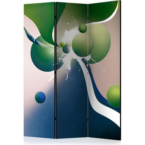 Paravento - Geometric explosion [Room Dividers] - 135x172 (1/4)