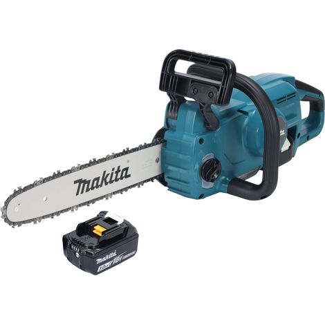 Makita DUC 357 FX3 Motosierra sin cable 18 V 35 cm sin escobillas + 1x batería 3,0 Ah - sin cargador