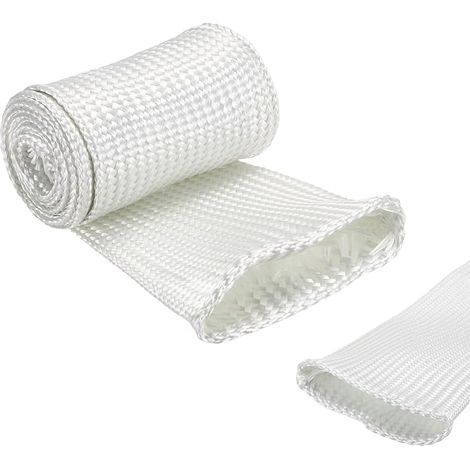 Cable Sheath 60 mm ID Fibreglass Sleeve White (1/5)