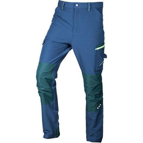Pantalone da lavoro neo MixMatch granat taglia S (1/3)