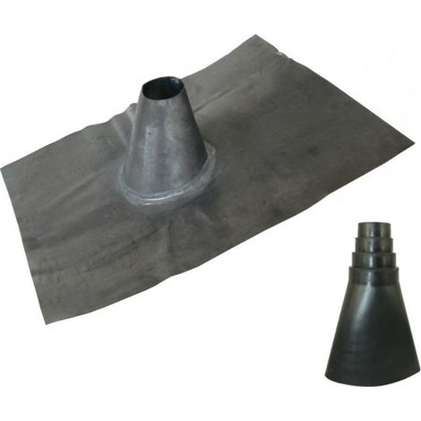 AEV tegola in piombo 40x50 cm con cappuccio in pvc