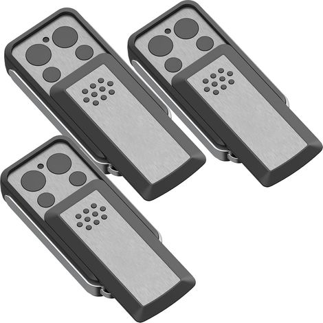 114253 Garage Gate Opener Motorized Sliding Remote Control Gate Remote Control for 114253 104257 104251 Compatible with Extel Brands (3 Stuck) (1/5)