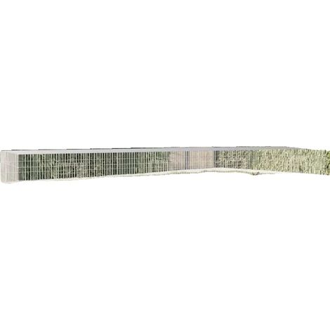 Jaula para conejos, construcción de hierro galvanizado, diseño de paneles múltiples, color plata. (1/2)