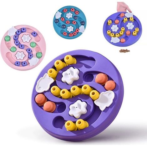 Jouet de puzzle - Non spécifié - Non spécifié - Antidérapant - Alimentation lente - Pour chien moyen (1/4)