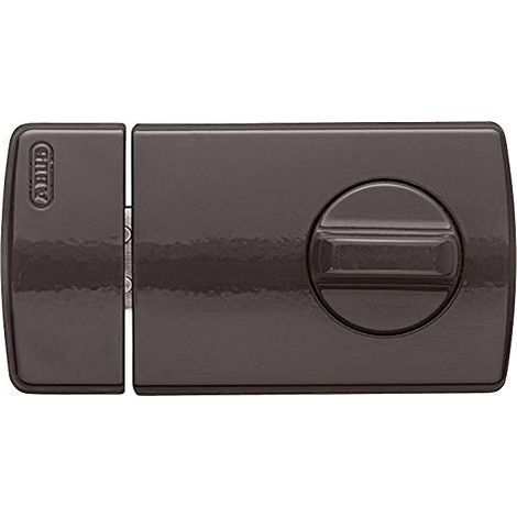 Cerrojo de sobreponer serreta marrón blister (1/4)