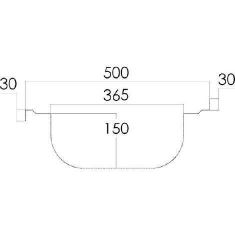 Plonge Inox avec Bâti et Etagère Profondeur 500 Egouttoir Gauche - Distform
