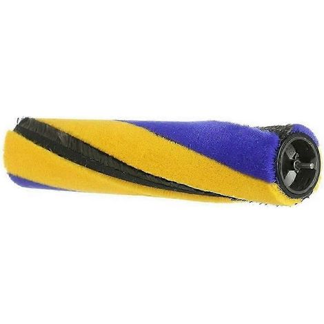 Brosse rotative étroite et souple pour aspirateurs V12, V15, SV16 et SV22, référence de pièce détachée 971634-01, jaune et bleue (1/5)