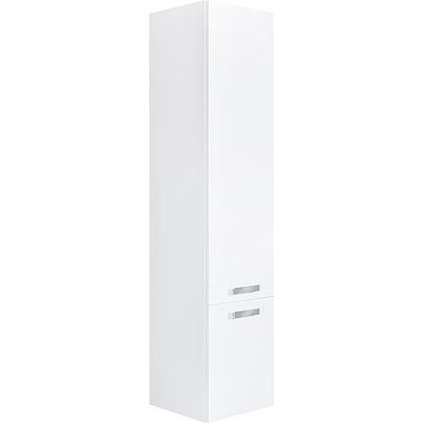 armoire haute serie MAB 2 portes blanc mat, butée à gauche 350x1585x370mm (1/4)