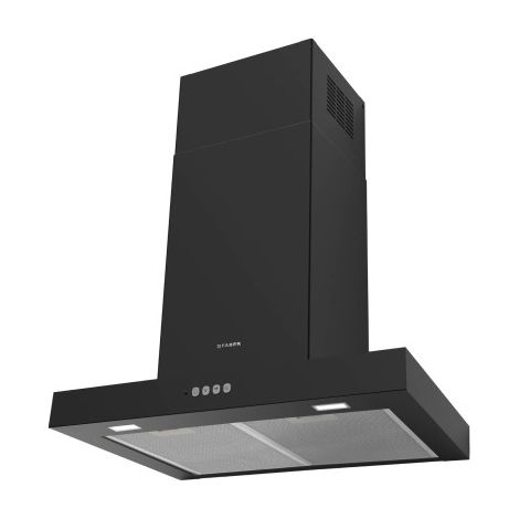 Hotte faber modèle moderne noir 700 m3 h débit (1/2)
