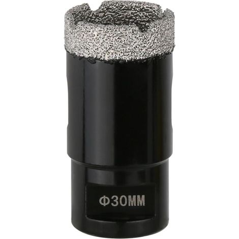 30-mm-Trocken-Diamantkernbohrer, M14-Gewindeanschluss, vakuumgeschweißte Lochsäge für Mauerwerk, Diamantkernbohrer für Fliesen, Marmor, Granit, Porzellan, Beton und Stein (1/5)