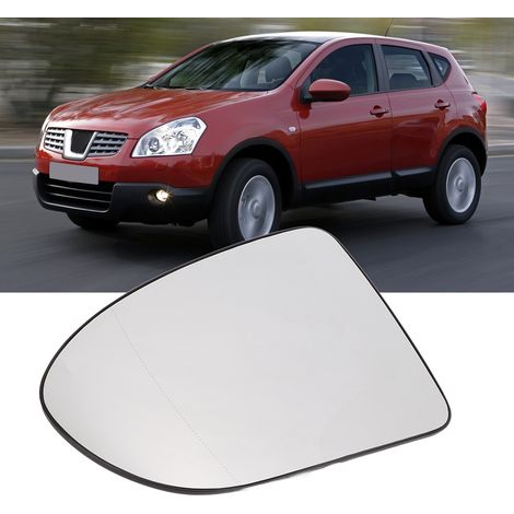 Beheizbarer Außenspiegel/Innenspiegel, kompatibel mit Nissan Qashqai J10 06-13, linke Seite. (1/5)
