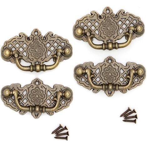 Retro antique bronze cabinet handles (1/5)