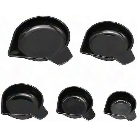 Cuvette de pesée en plastique avec bec verseur étroit, 5 tailles disponibles, idéale pour peser liquides et poudres, plateau de balance pratique et précis. (1/5)