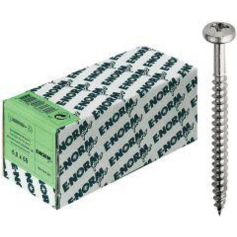 Vis agglo A2 en acier inoxydable, tete Pan, PZ 4,0x 25 E-NORMpro (Par 200) (1/3)
