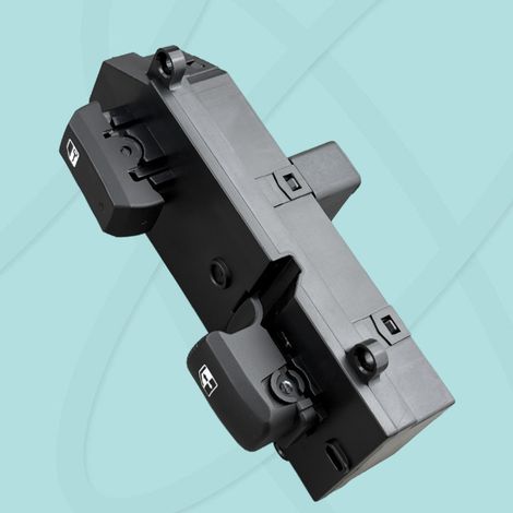 93575-2B000 is applicable to the power window regulator switch of the Hyundai Santa Fe. (1/4)