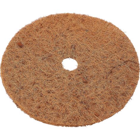 Anneau de paillis en fibre de coco de 40 cm (15,74 pouces) - Protection pour arbres, plantes et chambres d'enfants - Idéal pour pépinières, jardins, balcons et bureaux (1/5)