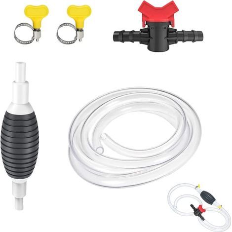 Notkraftstoffpumpe, Handpumpe, manuelle Transferpumpe, manuelle Kraftstoffpumpe für Benzin, Diesel, Öl, Flüssigkeiten, Fischtank (1/5)