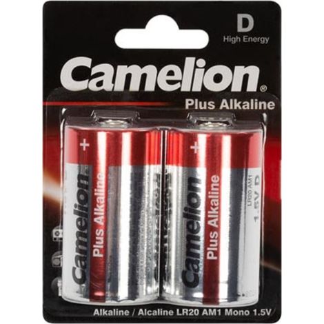 Camelion ALCALINE D / LR20 1.5V-21000mAh (2pcs/bl) (1/2)