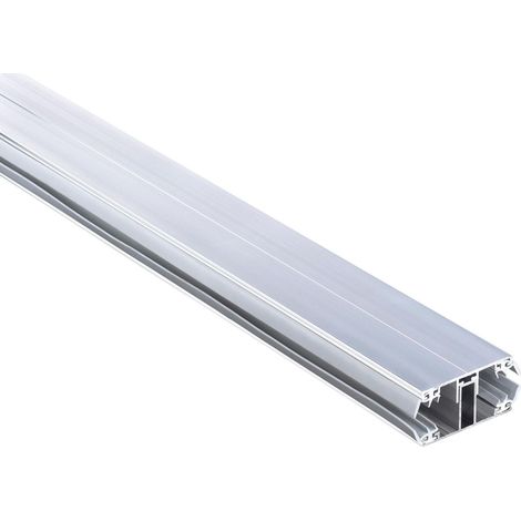 Alu-Verbindungsprofil 2-tlg. pressblank 2000 mm m. Dichtung