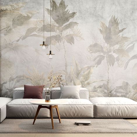 Papier peint panoramique - Forêt tropicale - 130 cm x 80 cm (1/4)